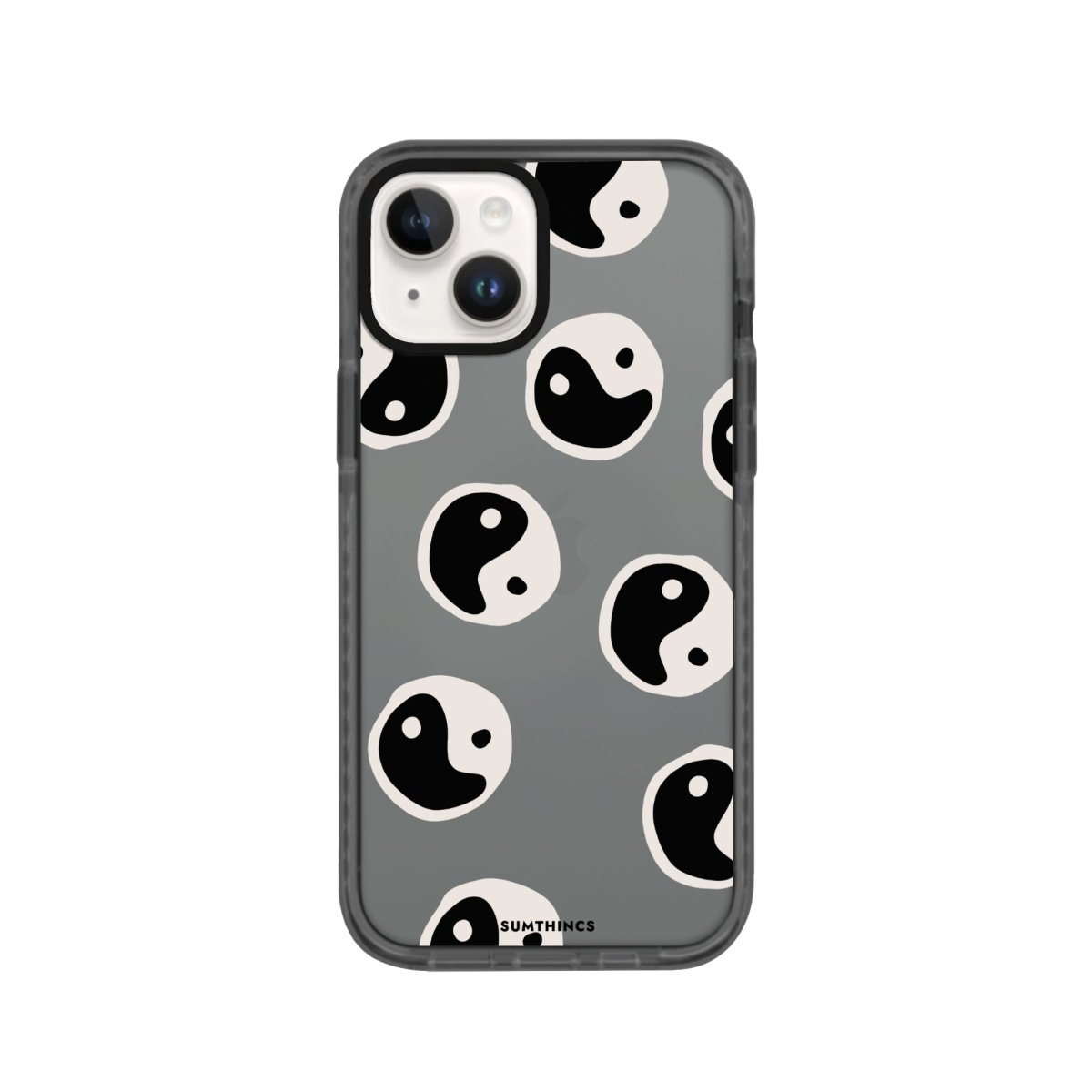 iPhone 14 Plus Balance Procase Şeffaf Telefon Kılıfı Antrasit - SUMTHINCS