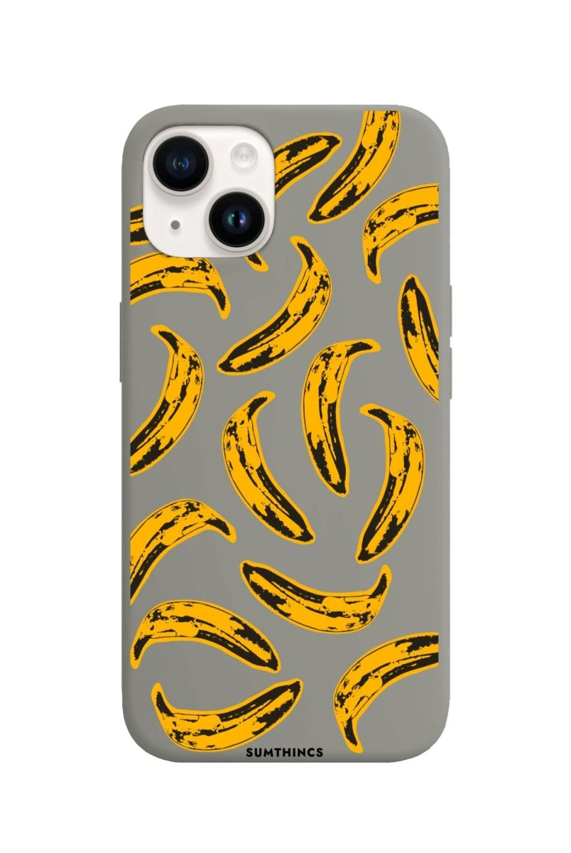 iPhone 14 Plus Bananas Premium Telefon Kılıfı Gri - SUMTHINCS