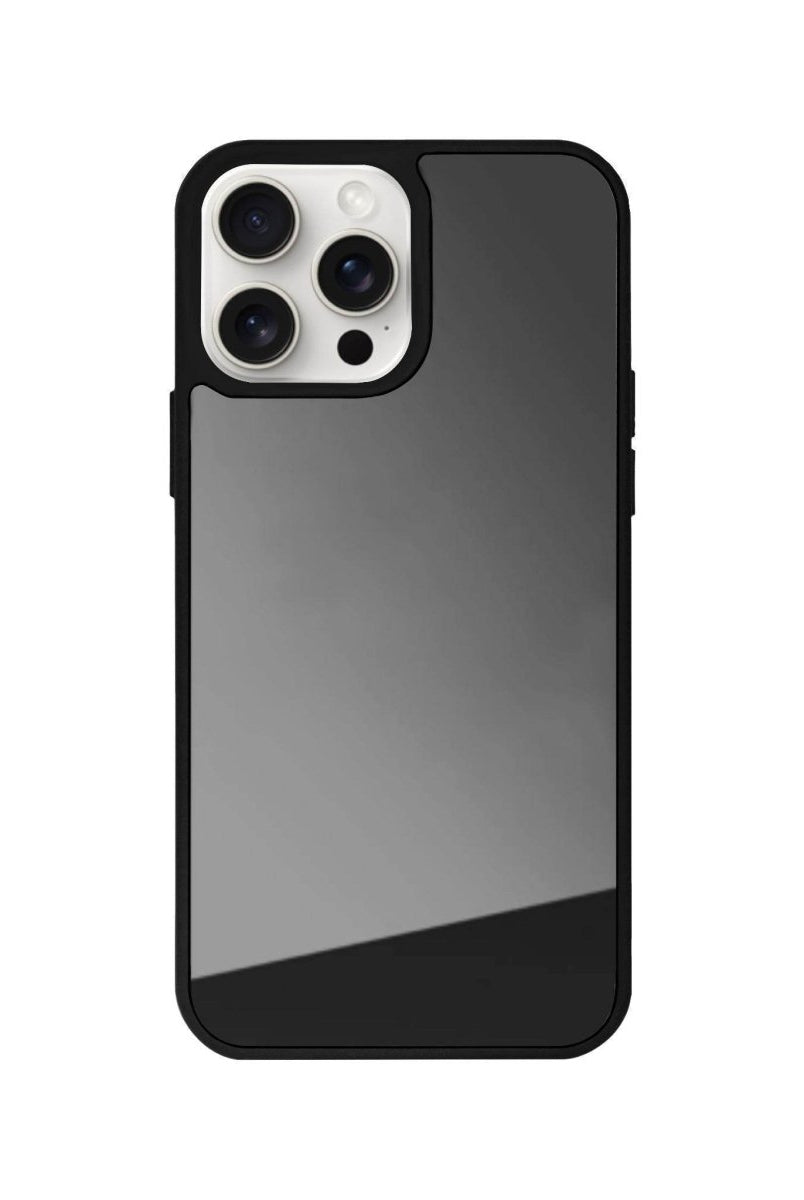 iPhone 14 Plus Basic Mirror Aynalı Telefon Kılıfı Antrasit - SUMTHINCS