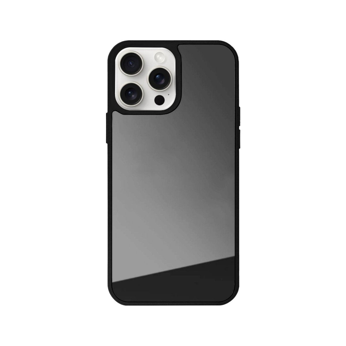 iPhone 14 Plus Basic Mirror Aynalı Telefon Kılıfı Antrasit - SUMTHINCS