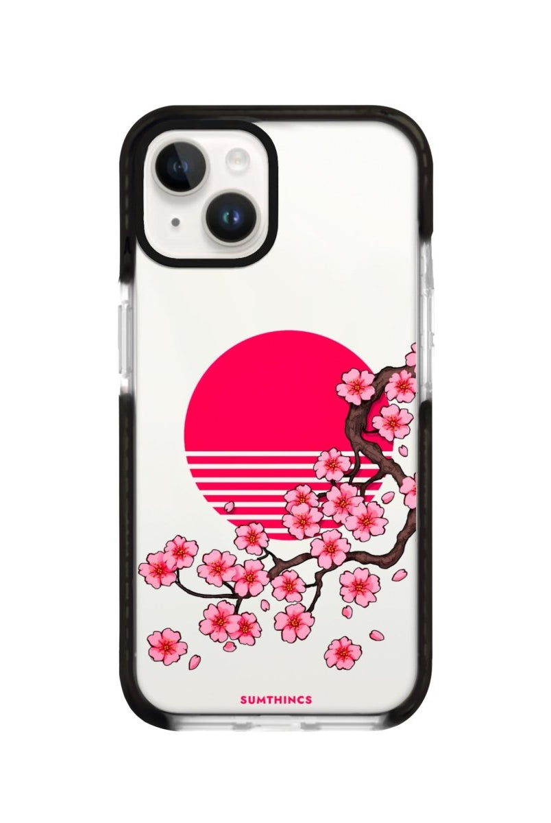 iPhone 14 Plus Cherry Blossom Dawn Procase Şeffaf Telefon Kılıfı - SUMTHINCS