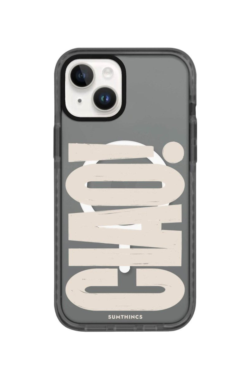 iPhone 14 Plus CIAO! Magsafe Procase Şeffaf Telefon Kılıfı Antrasit - SUMTHINCS