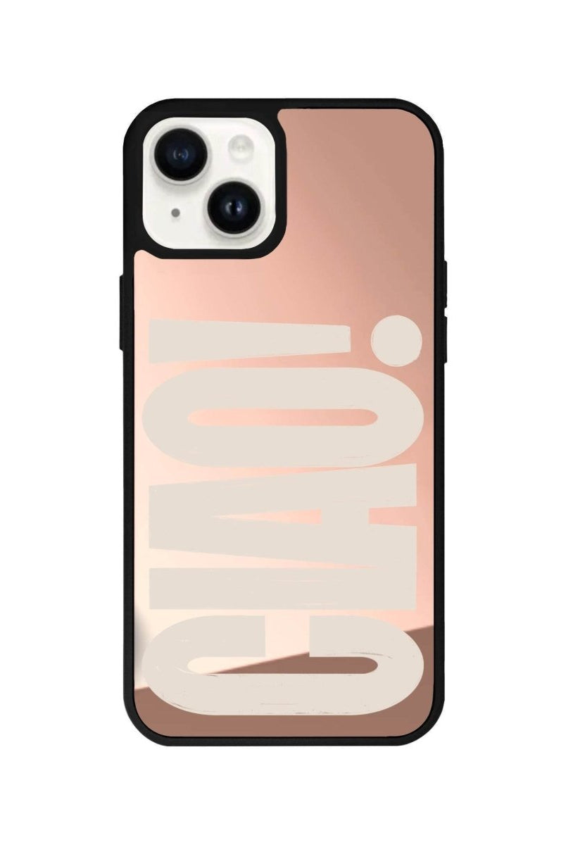 iPhone 14 Plus CIAO! Mirror Aynalı Telefon Kılıfı Metalik Pembe - SUMTHINCS