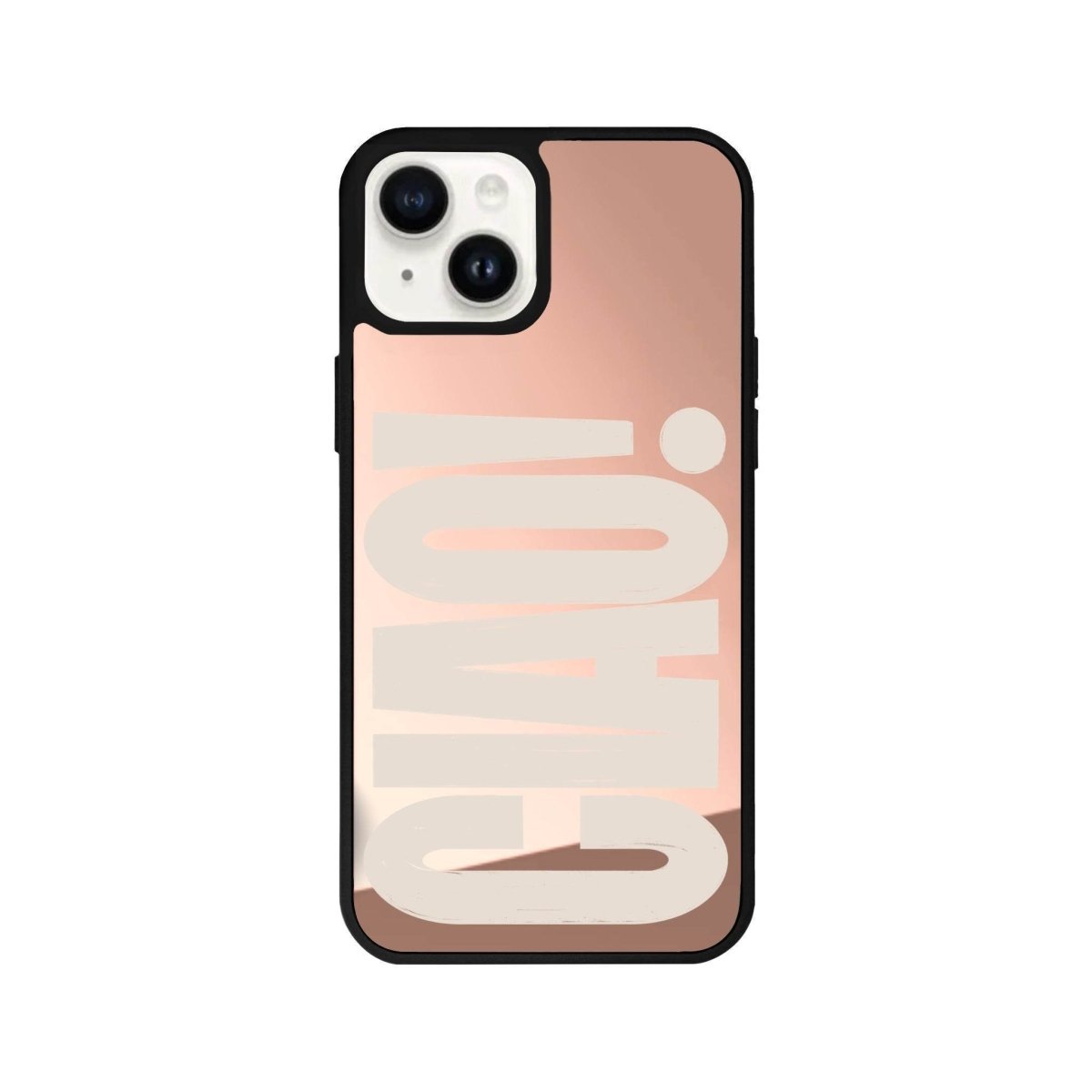 iPhone 14 Plus CIAO! Mirror Aynalı Telefon Kılıfı Metalik Pembe - SUMTHINCS