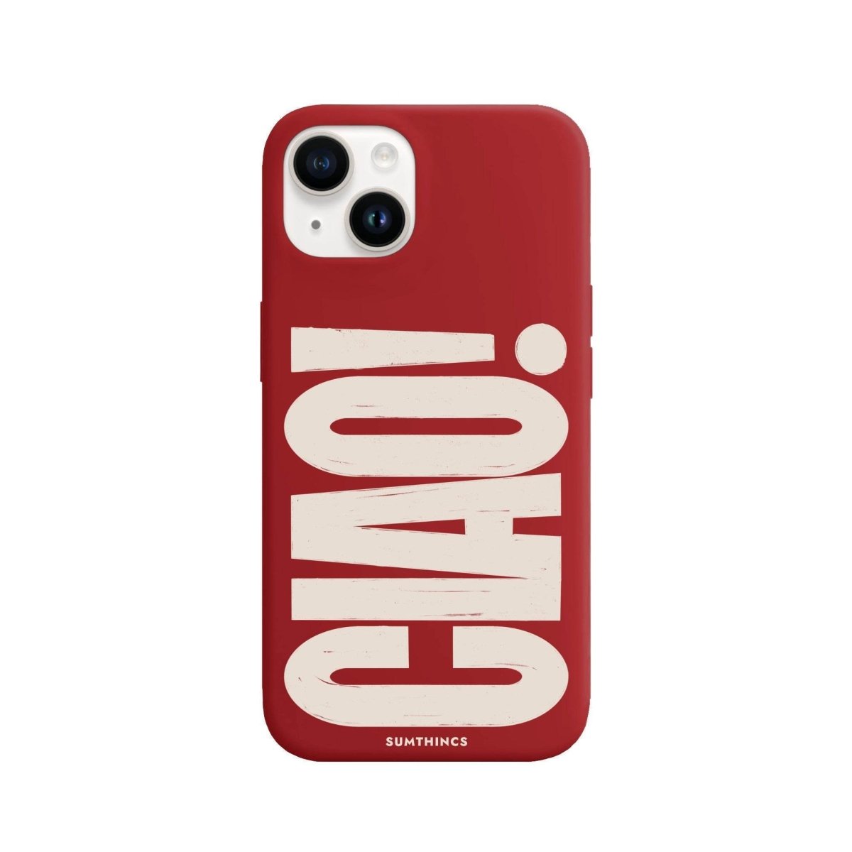 iPhone 14 Plus CIAO! Premium Telefon Kılıfı Kırmızı - SUMTHINCS