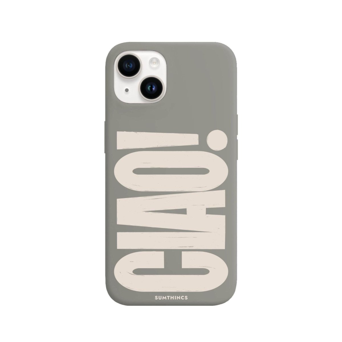 iPhone 14 Plus CIAO! Premium Telefon Kılıfı Gri - SUMTHINCS