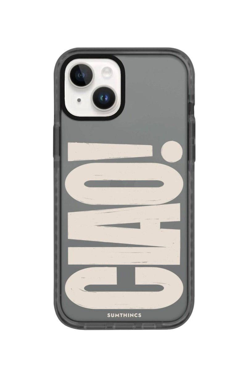 iPhone 14 Plus CIAO! Procase Şeffaf Telefon Kılıfı Antrasit - SUMTHINCS