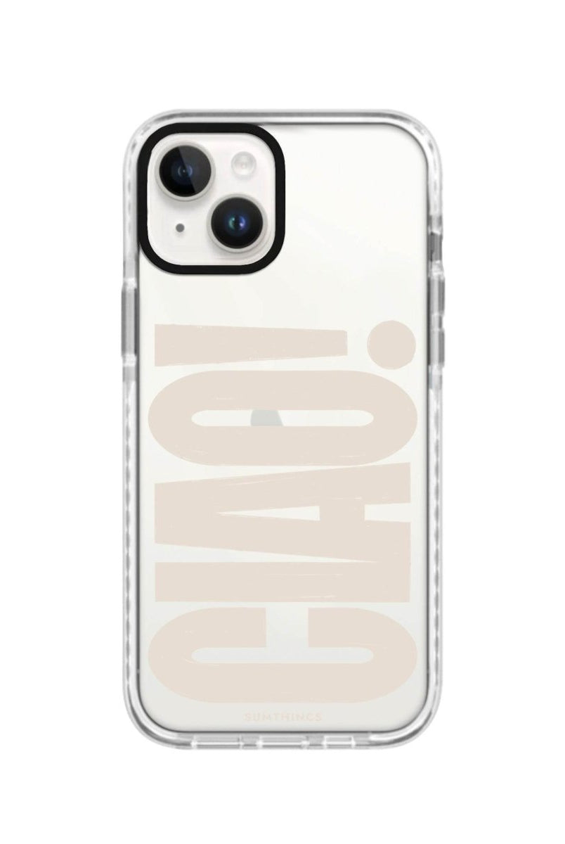 iPhone 14 Plus CIAO! Procase Şeffaf Telefon Kılıfı Beyaz Şeffaf - SUMTHINCS