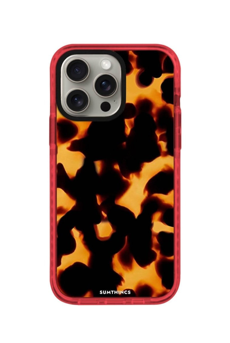 iPhone 14 Plus Citrus Procase Şeffaf Telefon Kılıfı Kırmızı - SUMTHINCS