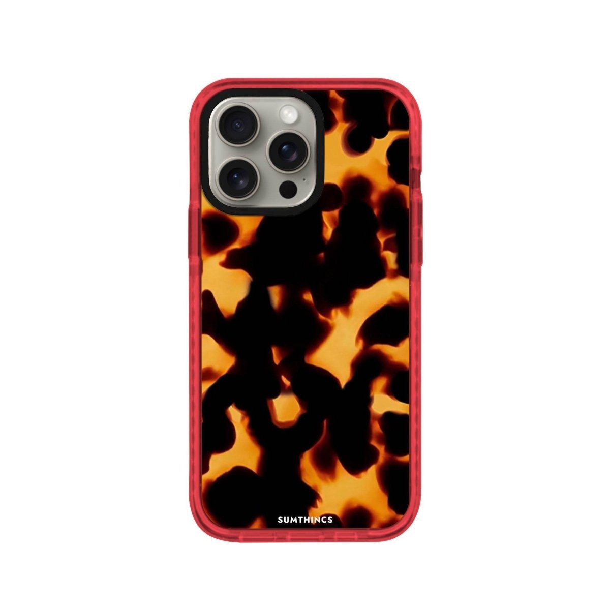 iPhone 14 Plus Citrus Procase Şeffaf Telefon Kılıfı Kırmızı - SUMTHINCS