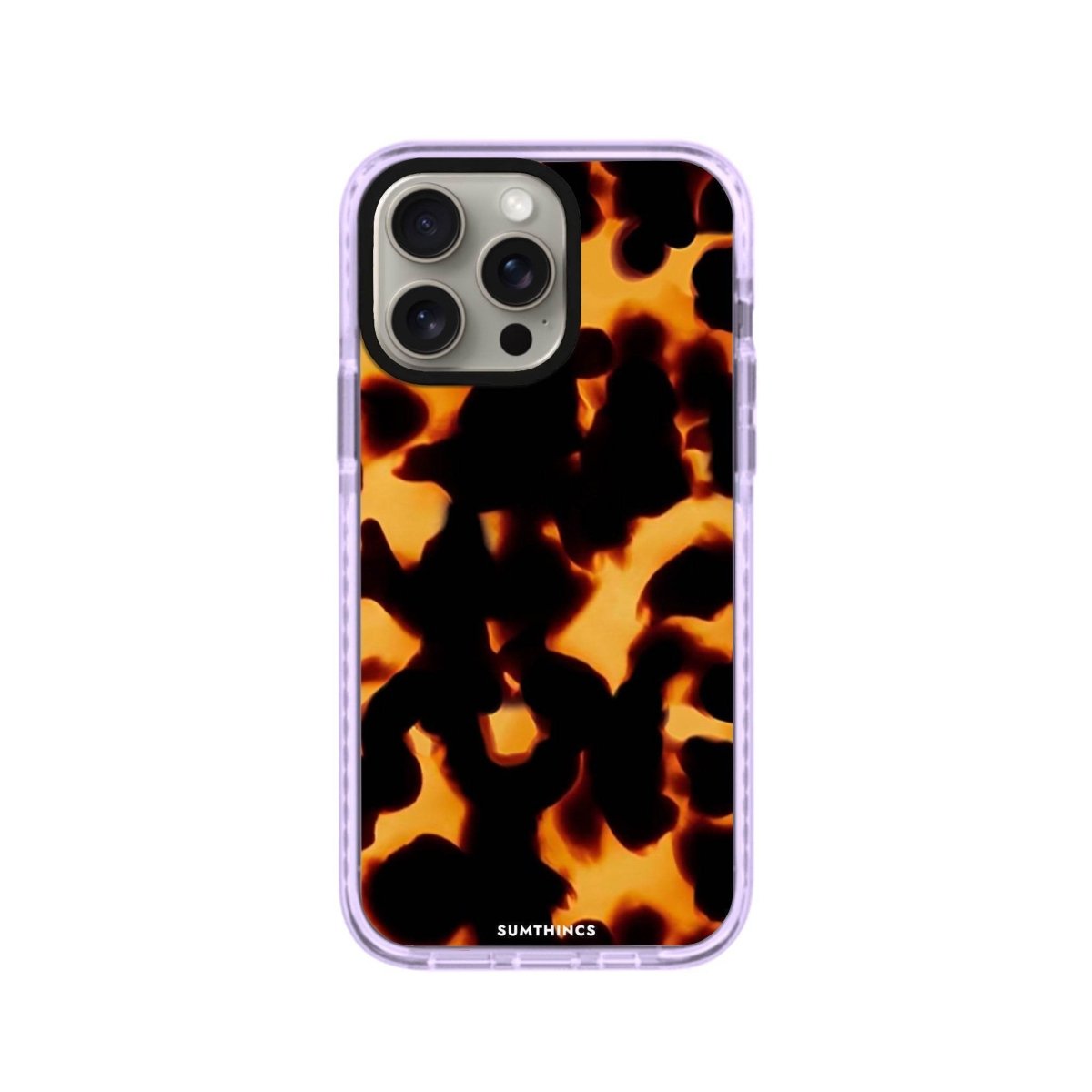 iPhone 14 Plus Citrus Procase Şeffaf Telefon Kılıfı Lila - SUMTHINCS