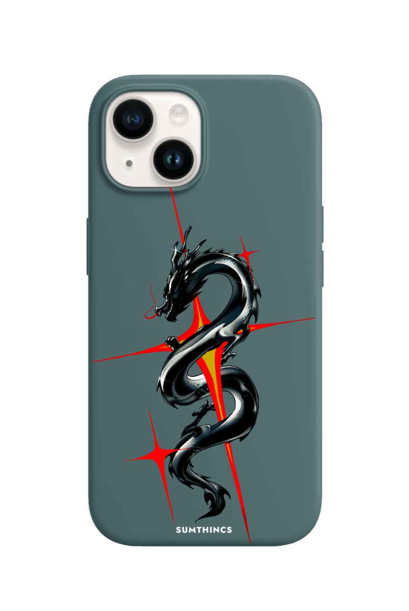 iPhone 14 Plus Dragonflare Premium Telefon Kılıfı Kaktüs Yeşili - SUMTHINCS