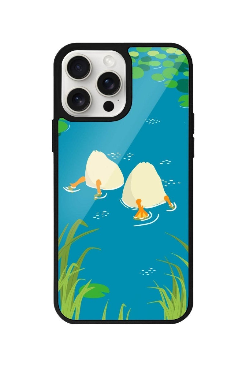 iPhone 14 Plus Ducks Glossy Cam Telefon Kılıfı - SUMTHINCS