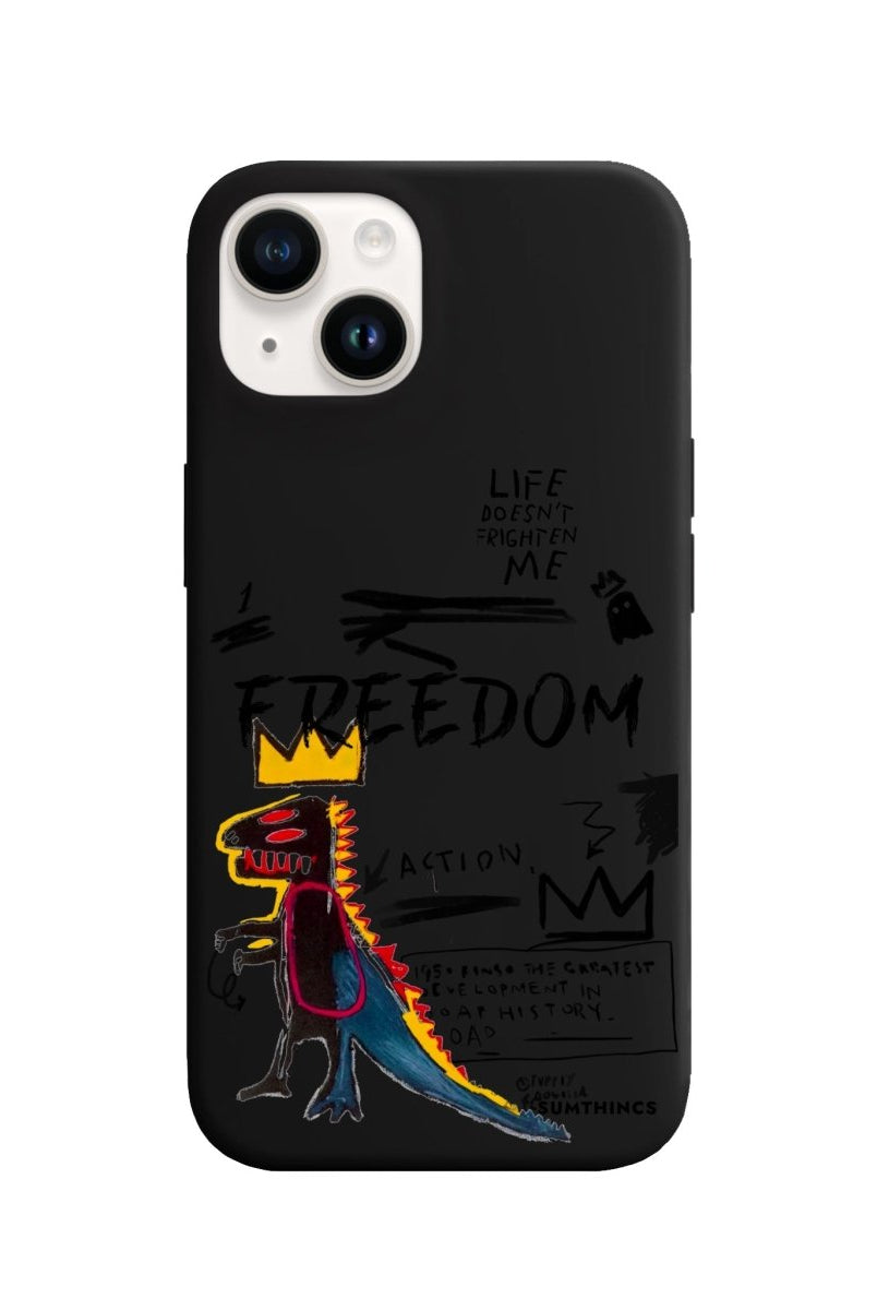 iPhone 14 Plus Freedom Premium Telefon Kılıfı Siyah - SUMTHINCS