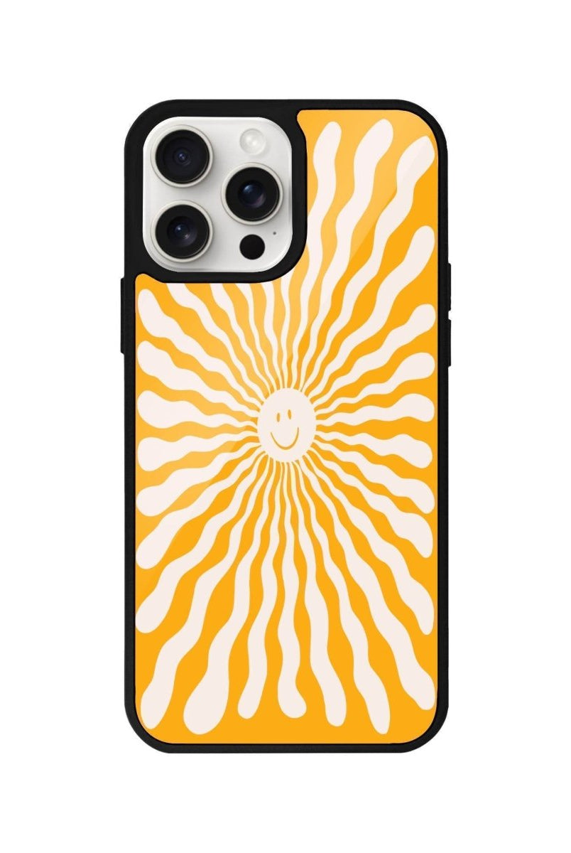 iPhone 14 Plus Happy Little Sun Glossy Cam Telefon Kılıfı - SUMTHINCS