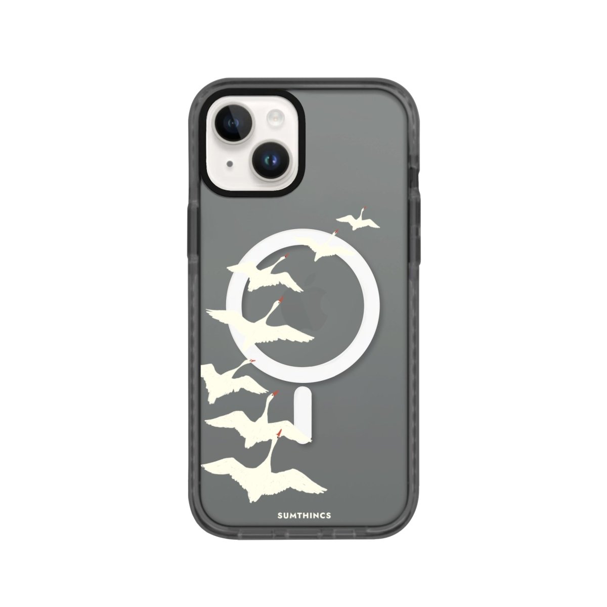 iPhone 14 Plus Journey Magsafe Procase Şeffaf Telefon Kılıfı Antrasit - SUMTHINCS