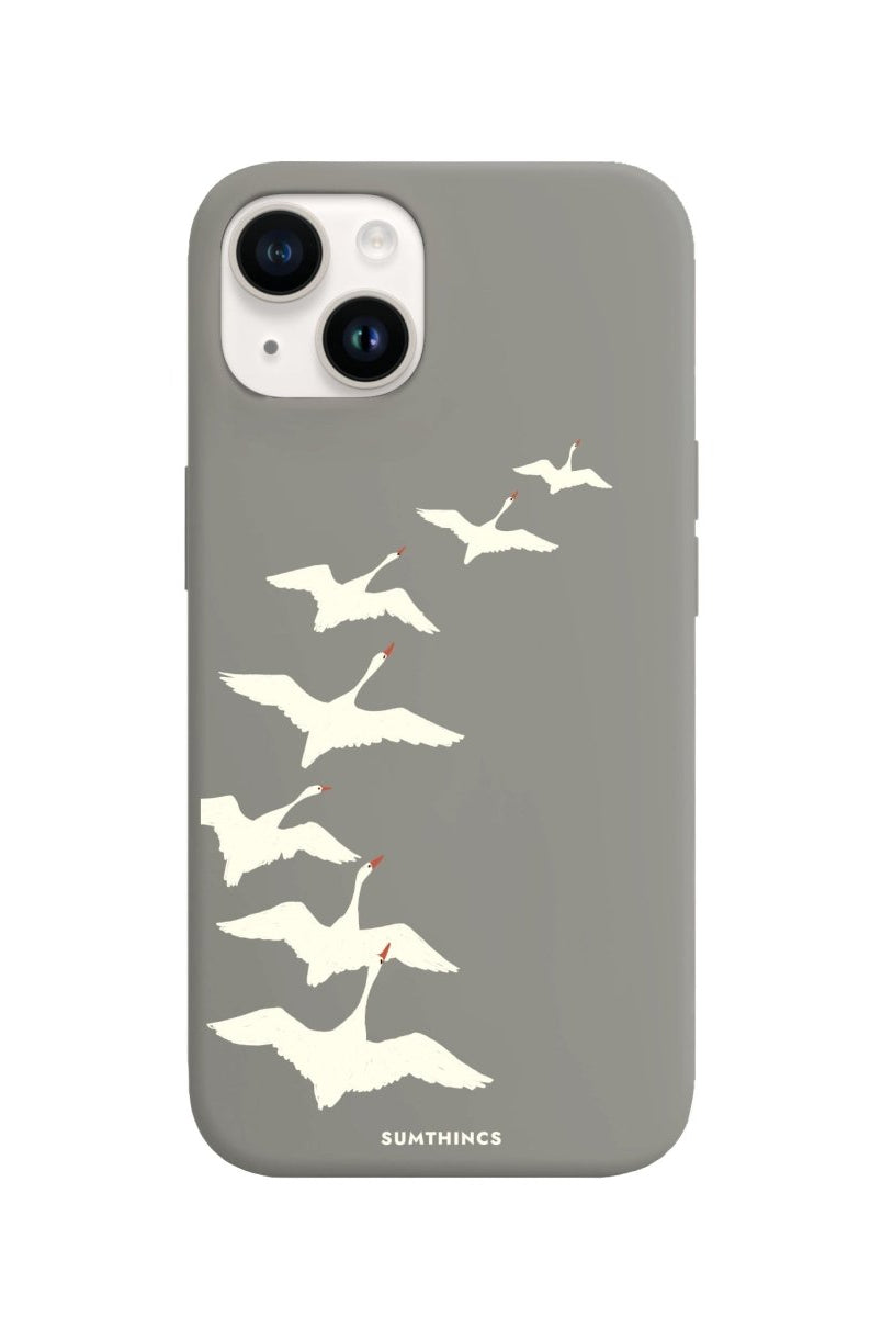 iPhone 14 Plus Journey Premium Telefon Kılıfı Gri - SUMTHINCS