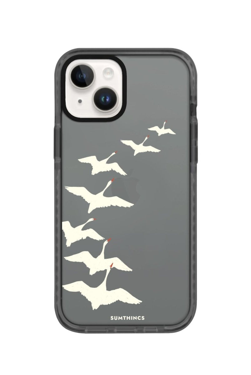 iPhone 14 Plus Journey Procase Şeffaf Telefon Kılıfı Antrasit - SUMTHINCS