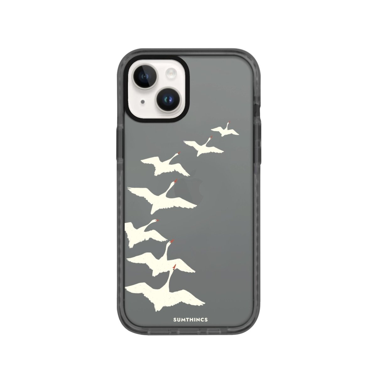 iPhone 14 Plus Journey Procase Şeffaf Telefon Kılıfı Antrasit - SUMTHINCS