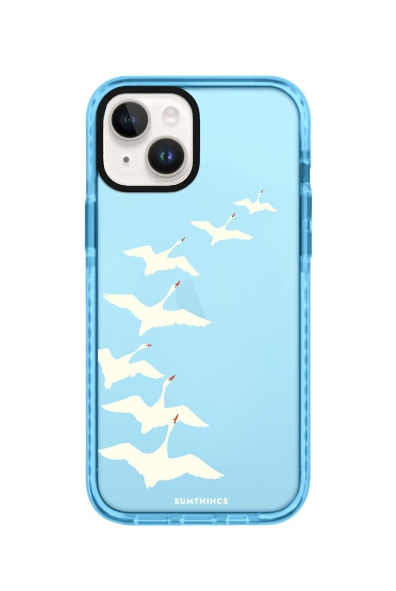 iPhone 14 Plus Journey Procase Şeffaf Telefon Kılıfı Mavi - SUMTHINCS