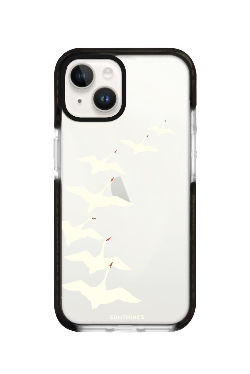 iPhone 14 Plus Journey Procase Şeffaf Telefon Kılıfı Siyah Şeffaf - SUMTHINCS