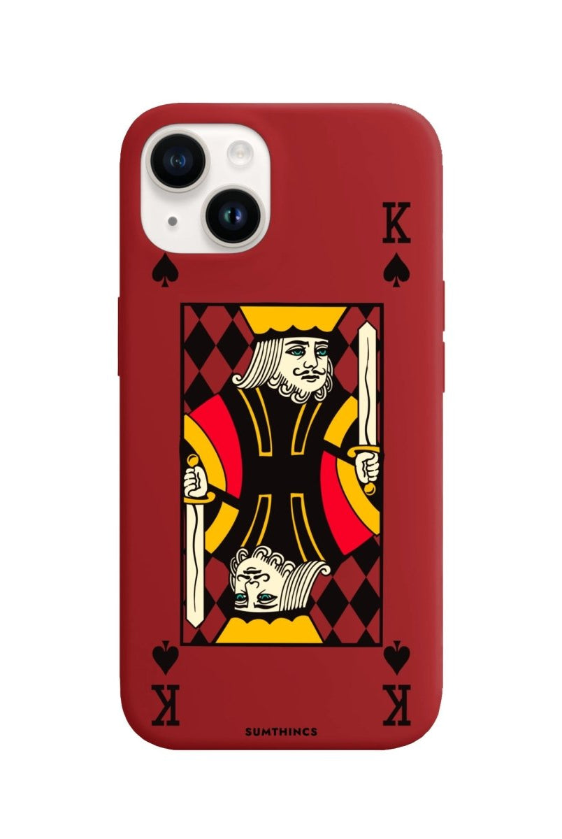 iPhone 14 Plus King Premium Telefon Kılıfı Kırmızı - SUMTHINCS