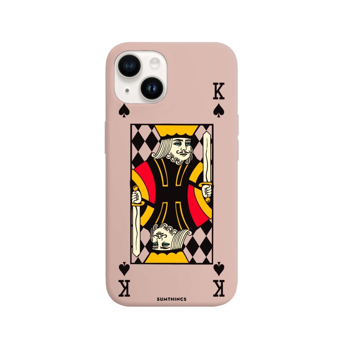 iPhone 14 Plus King Premium Telefon Kılıfı Bej - SUMTHINCS