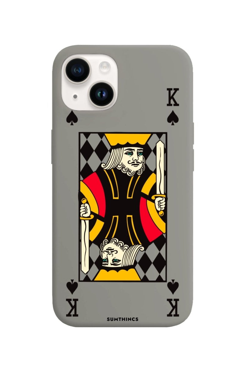 iPhone 14 Plus King Premium Telefon Kılıfı Gri - SUMTHINCS