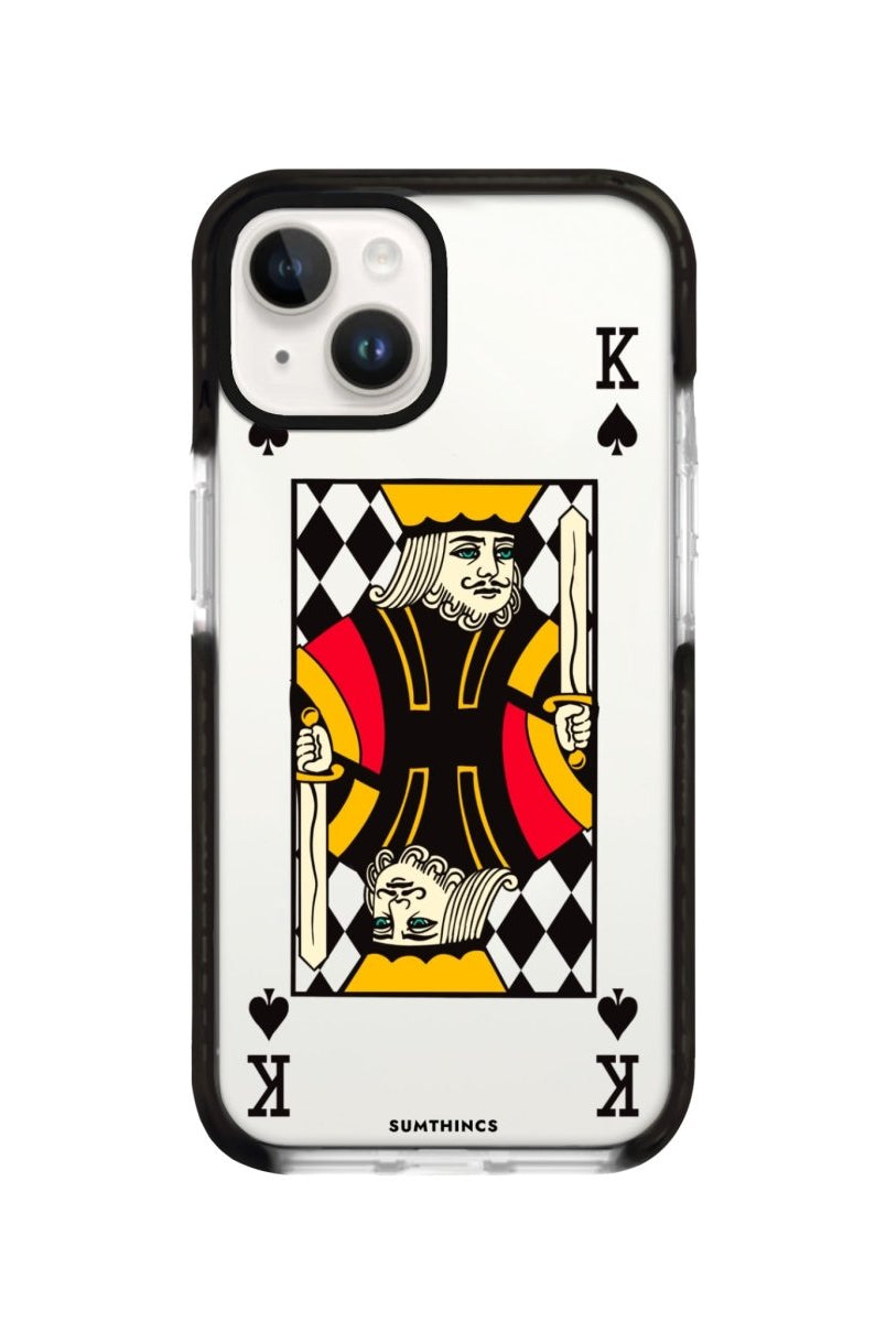 iPhone 14 Plus King Procase Şeffaf Telefon Kılıfı Siyah Şeffaf - SUMTHINCS