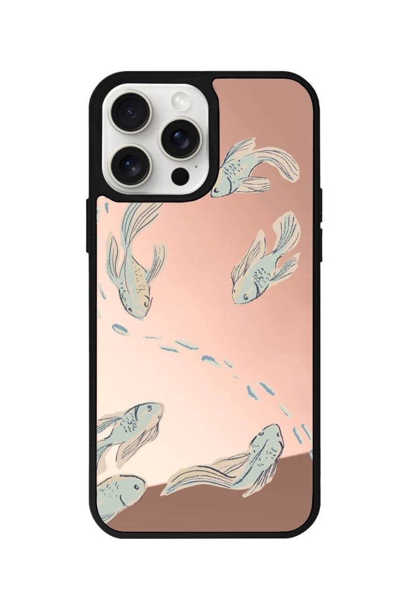 iPhone 14 Plus Koi Fish Mirror Aynalı Telefon Kılıfı - SUMTHINCS