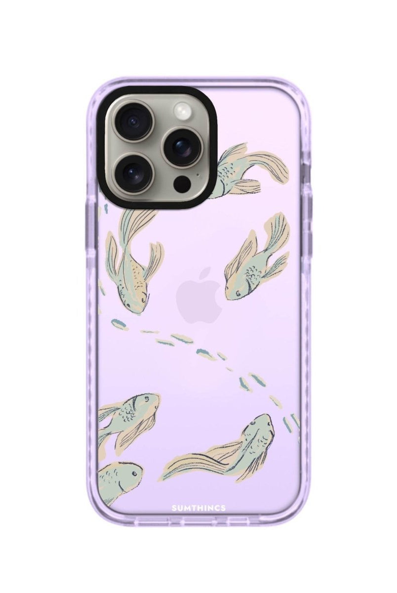 iPhone 14 Plus Koi Fish Procase Şeffaf Telefon Kılıfı - SUMTHINCS