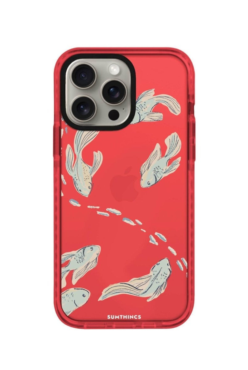 iPhone 14 Plus Koi Fish Procase Şeffaf Telefon Kılıfı - SUMTHINCS