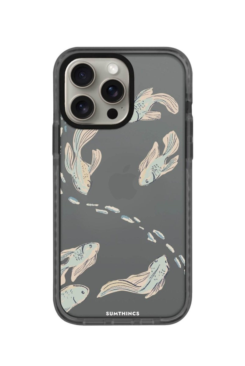 iPhone 14 Plus Koi Fish Procase Şeffaf Telefon Kılıfı - SUMTHINCS