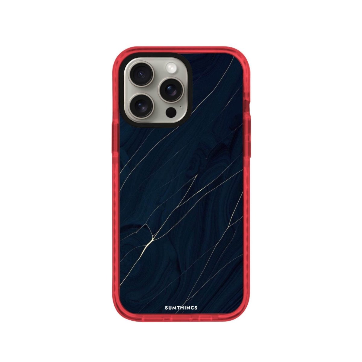 iPhone 14 Plus Leaf Procase Şeffaf Telefon Kılıfı Kırmızı - SUMTHINCS