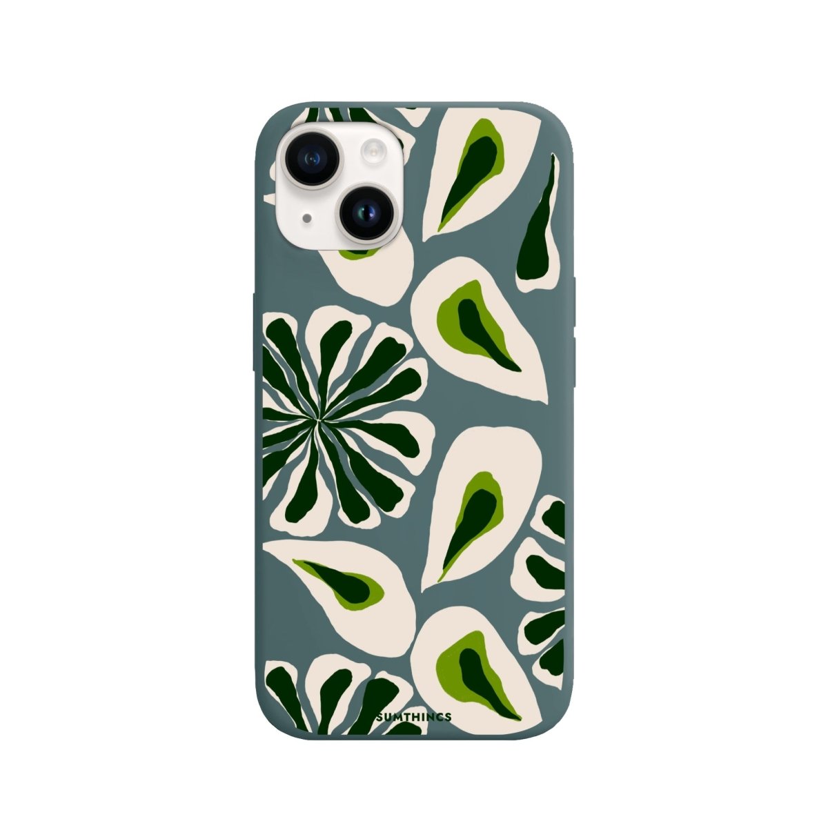 iPhone 14 Plus Leafs Premium Telefon Kılıfı Kaktüs Yeşili - SUMTHINCS