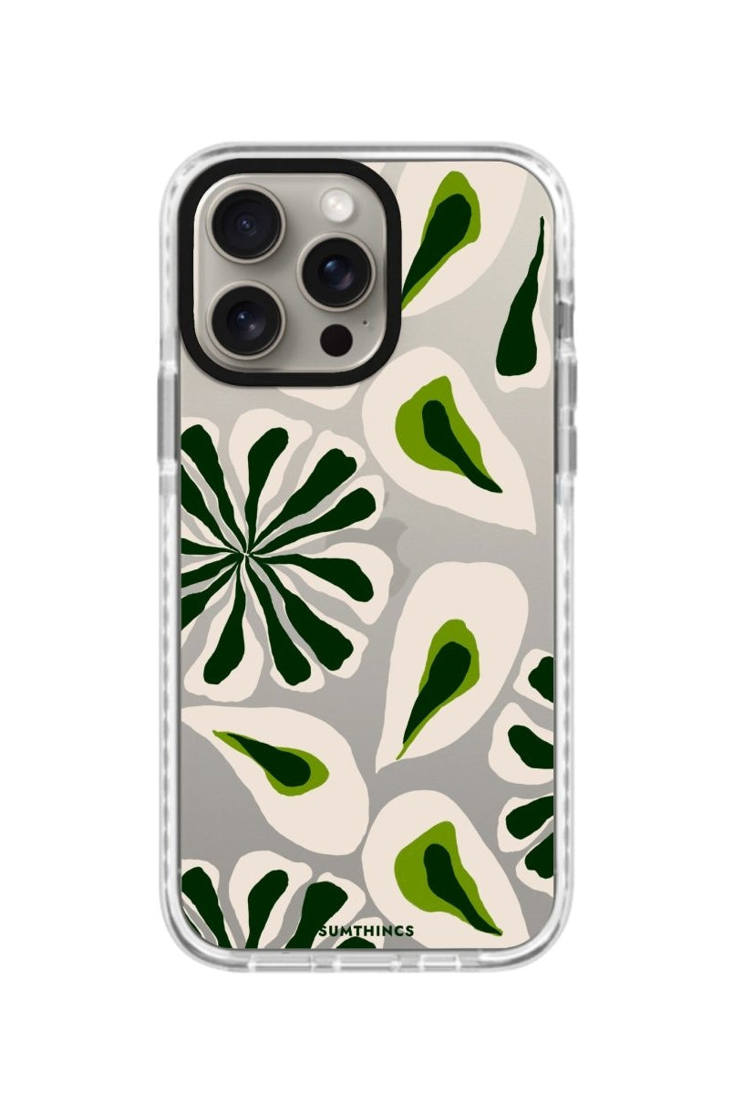 iPhone 14 Plus Leafs Procase Şeffaf Telefon Kılıfı Beyaz Şeffaf - SUMTHINCS