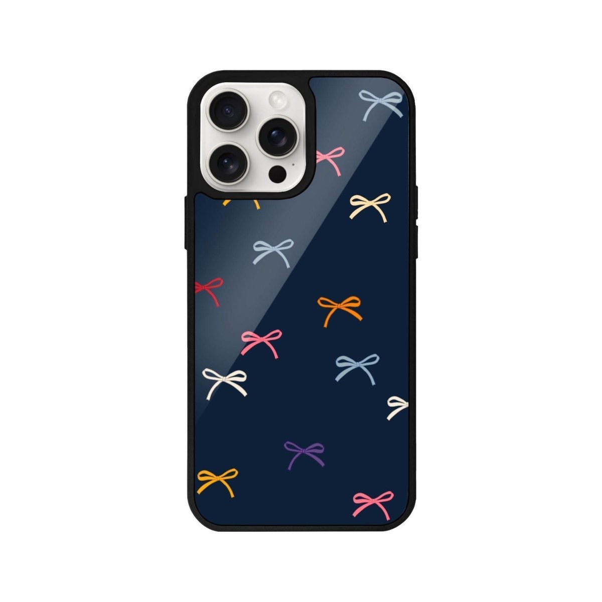 iPhone 14 Plus Little Bows Glossy Cam Telefon Kılıfı - SUMTHINCS