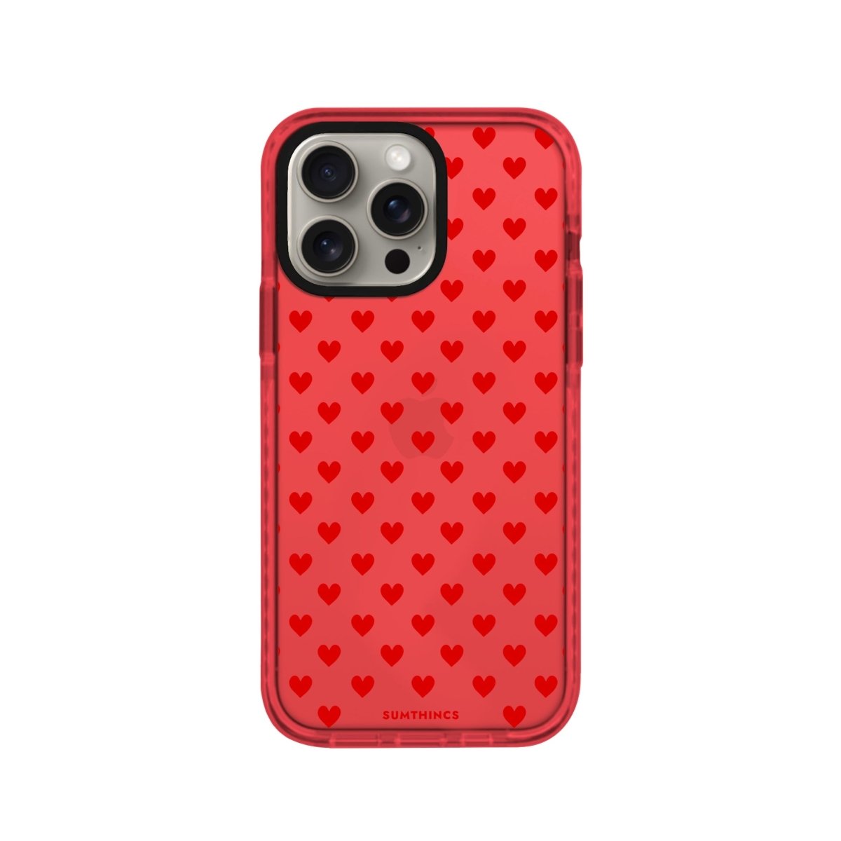 iPhone 14 Plus Little Hearts Procase Şeffaf Telefon Kılıfı - SUMTHINCS