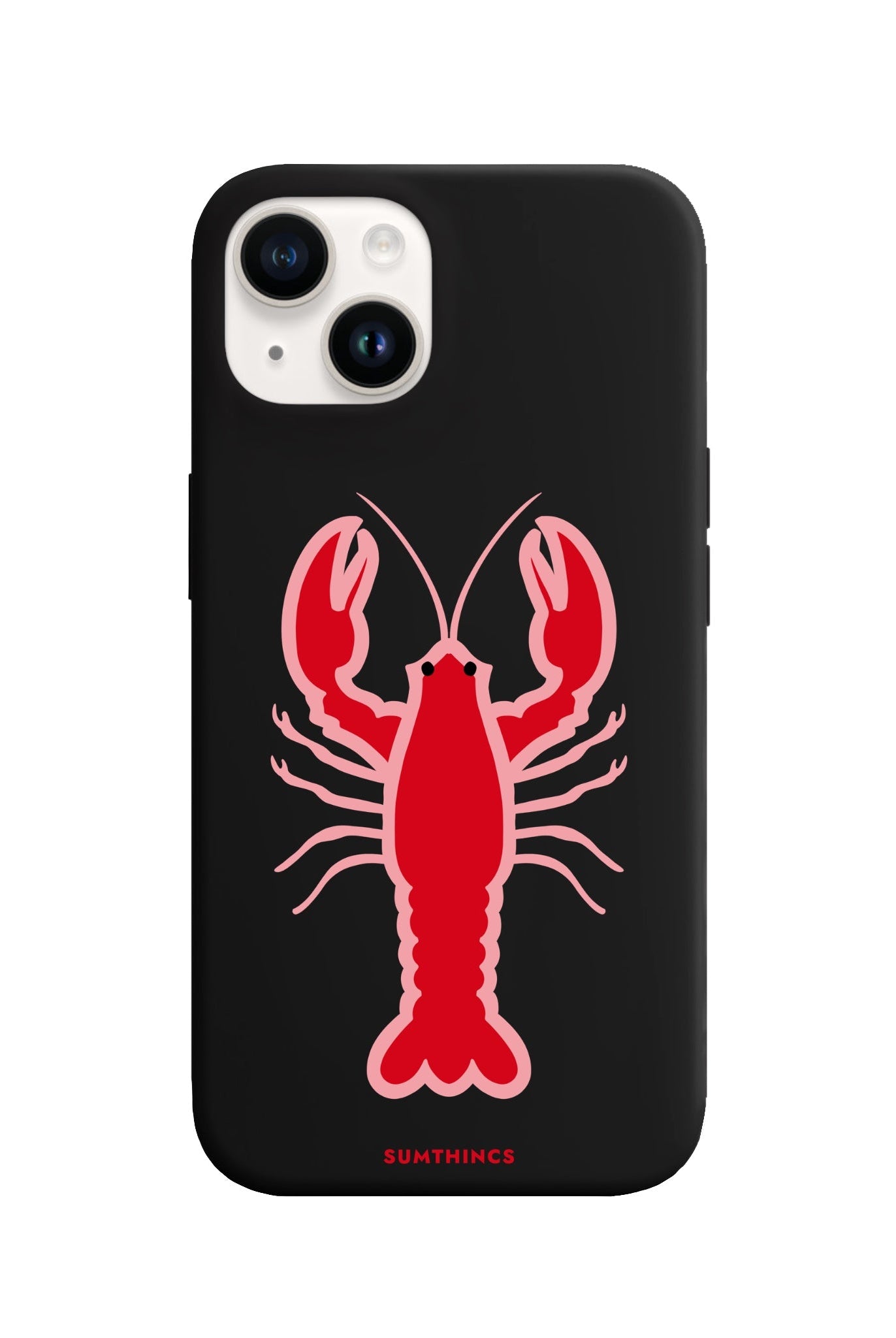 iPhone 14 Plus Lobster Premium Telefon Kılıfı Siyah - SUMTHINCS