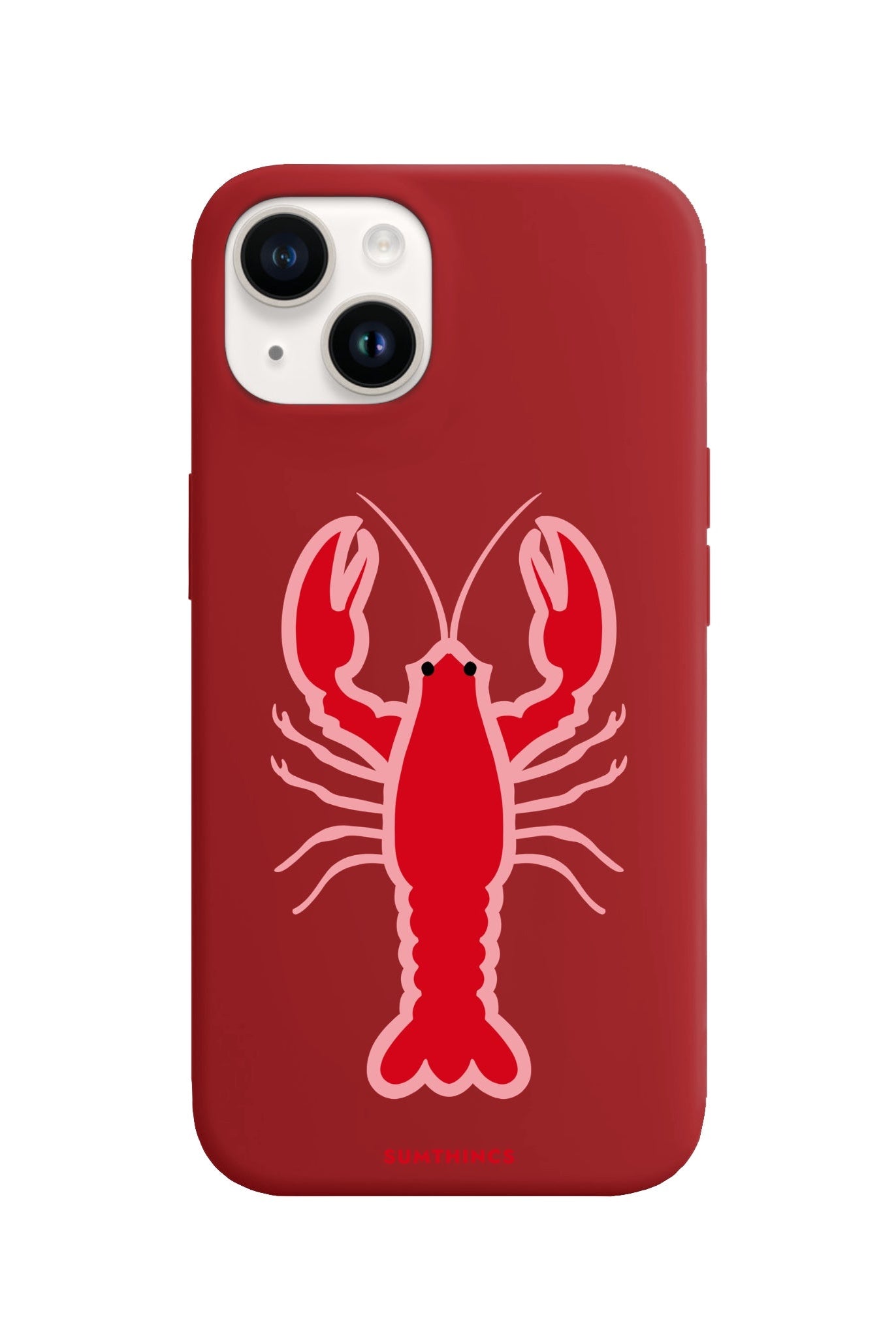 iPhone 14 Plus Lobster Premium Telefon Kılıfı Kırmızı - SUMTHINCS