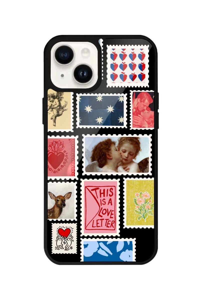 iPhone 14 Plus Love Letter Glossy Cam Telefon Kılıfı - SUMTHINCS