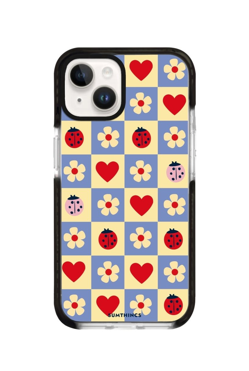 iPhone 14 Plus LuckyPatch Procase Şeffaf Telefon Kılıfı Siyah Şeffaf - SUMTHINCS