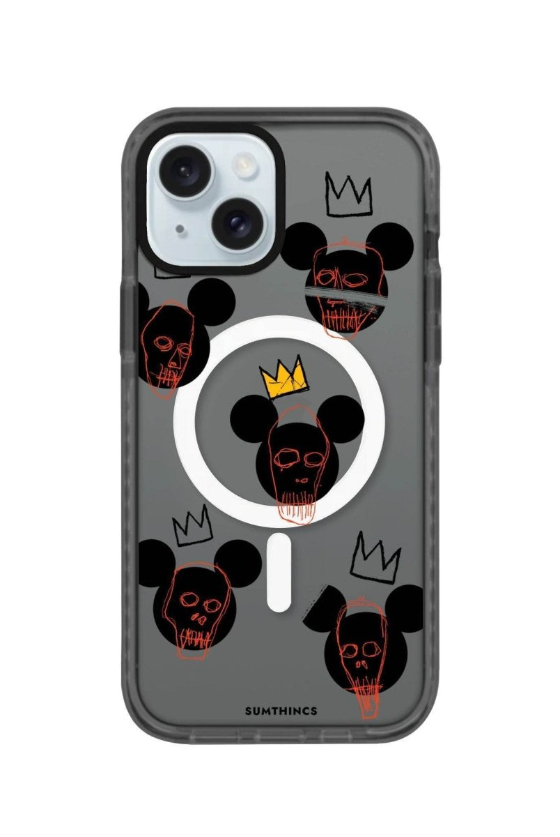 iPhone 14 Plus Mickeys Midnight Magsafe Procase Şeffaf Telefon Kılıfı Antrasit - SUMTHINCS