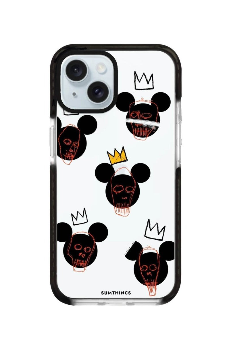 iPhone 14 Plus Mickeys Midnight Procase Şeffaf Telefon Kılıfı Siyah Şeffaf - SUMTHINCS