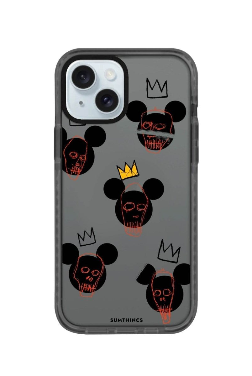 iPhone 14 Plus Mickeys Midnight Procase Şeffaf Telefon Kılıfı Antrasit - SUMTHINCS