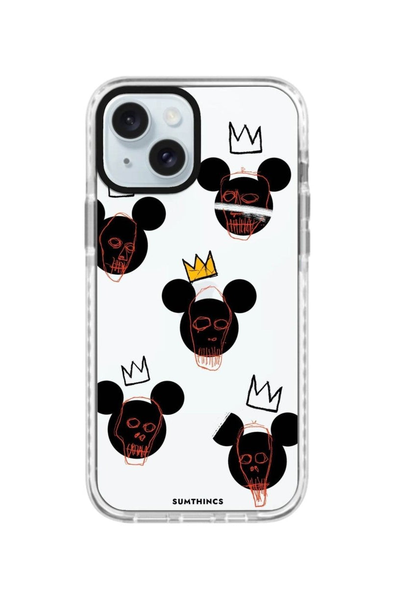 iPhone 14 Plus Mickeys Midnight Procase Şeffaf Telefon Kılıfı Beyaz Şeffaf - SUMTHINCS