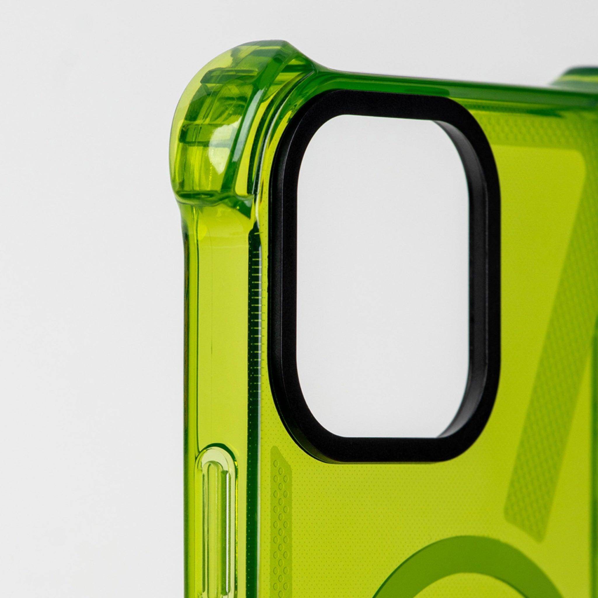 iPhone 14 Plus Miles of Smiles Bumper Magsafe Şeffaf Telefon Kılıfı Yeşil - SUMTHINCS