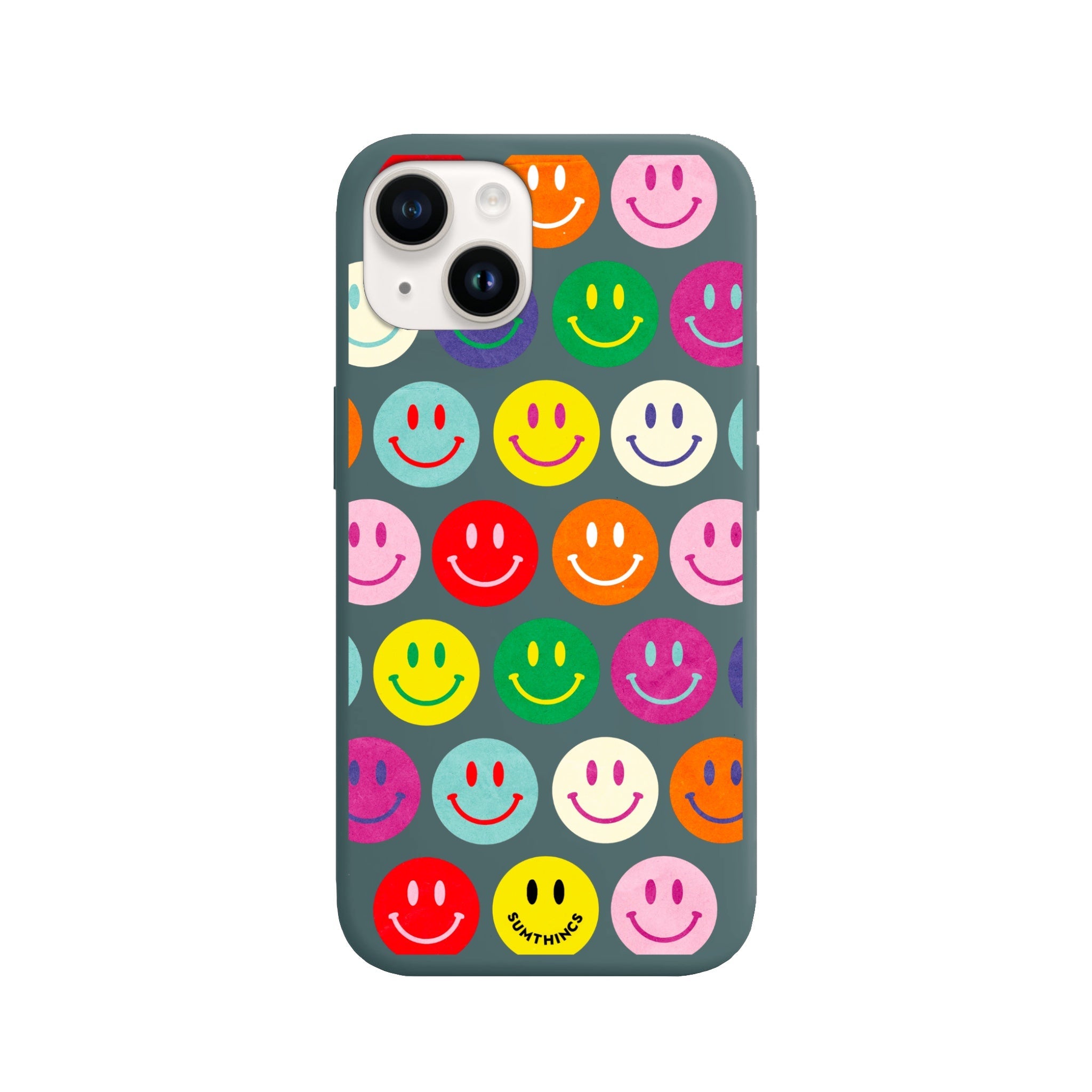 iPhone 14 Plus Miles of Smiles Premium Telefon Kılıfı Kaktüs Yeşili - SUMTHINCS