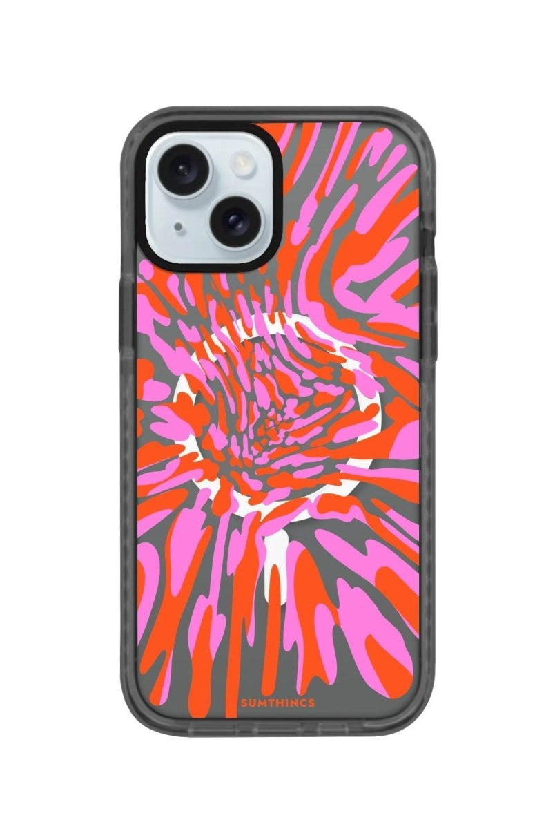 iPhone 14 Plus Neon Dreams Magsafe Procase Şeffaf Telefon Kılıfı Antrasit - SUMTHINCS