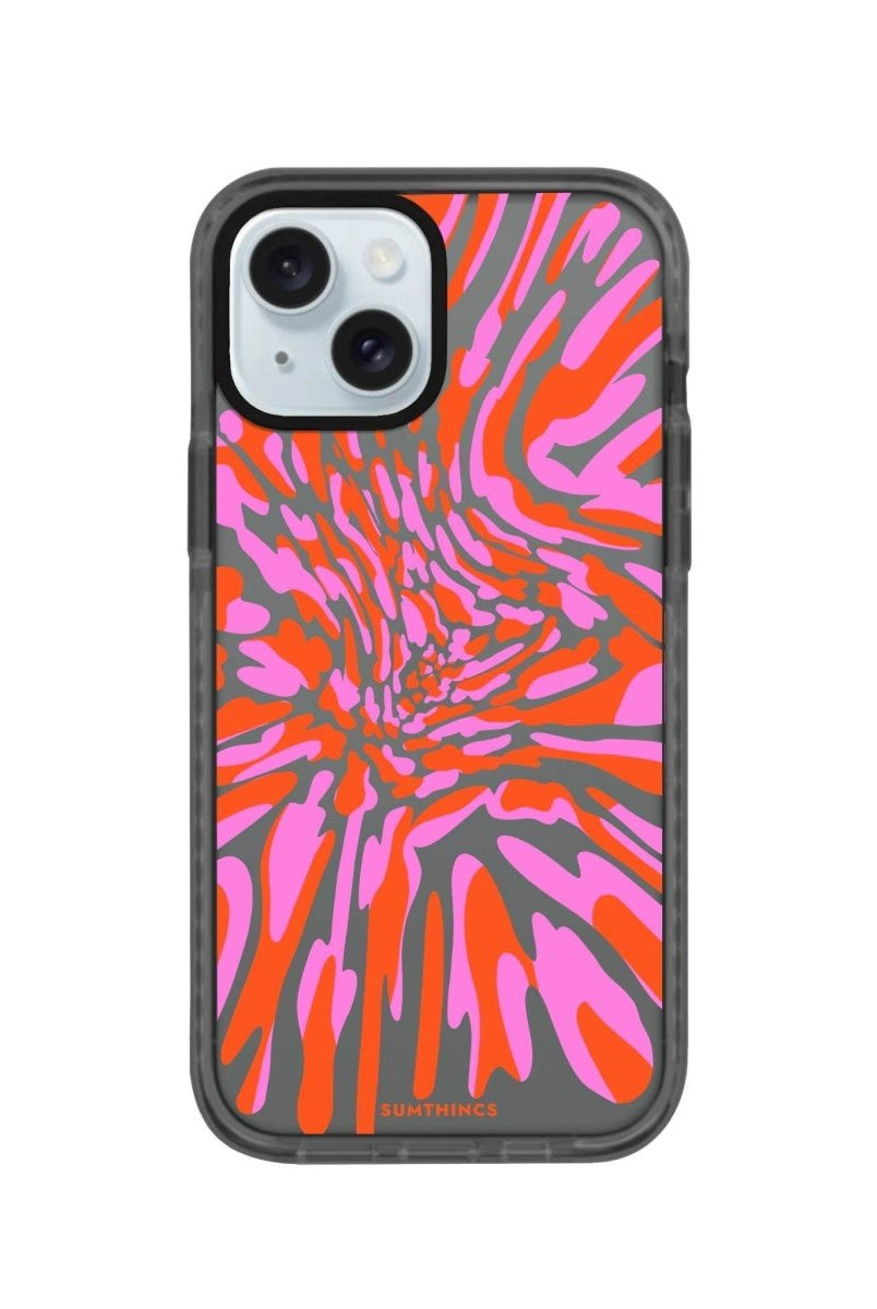 iPhone 14 Plus Neon Dreams Procase Şeffaf Telefon Kılıfı Antrasit - SUMTHINCS